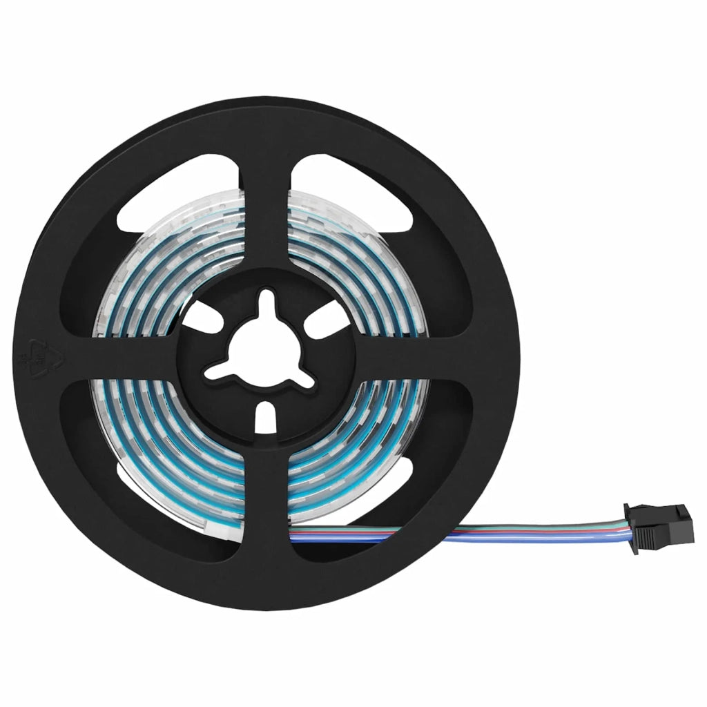 Striscia LED 2 pz Nero e trasparente 1200 mm Rame e plastica CFW3868464