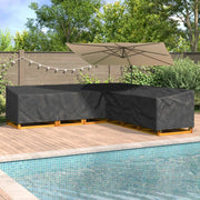 vidaXL Copertura per mobili da esterno 325 x 325 x 80 cm