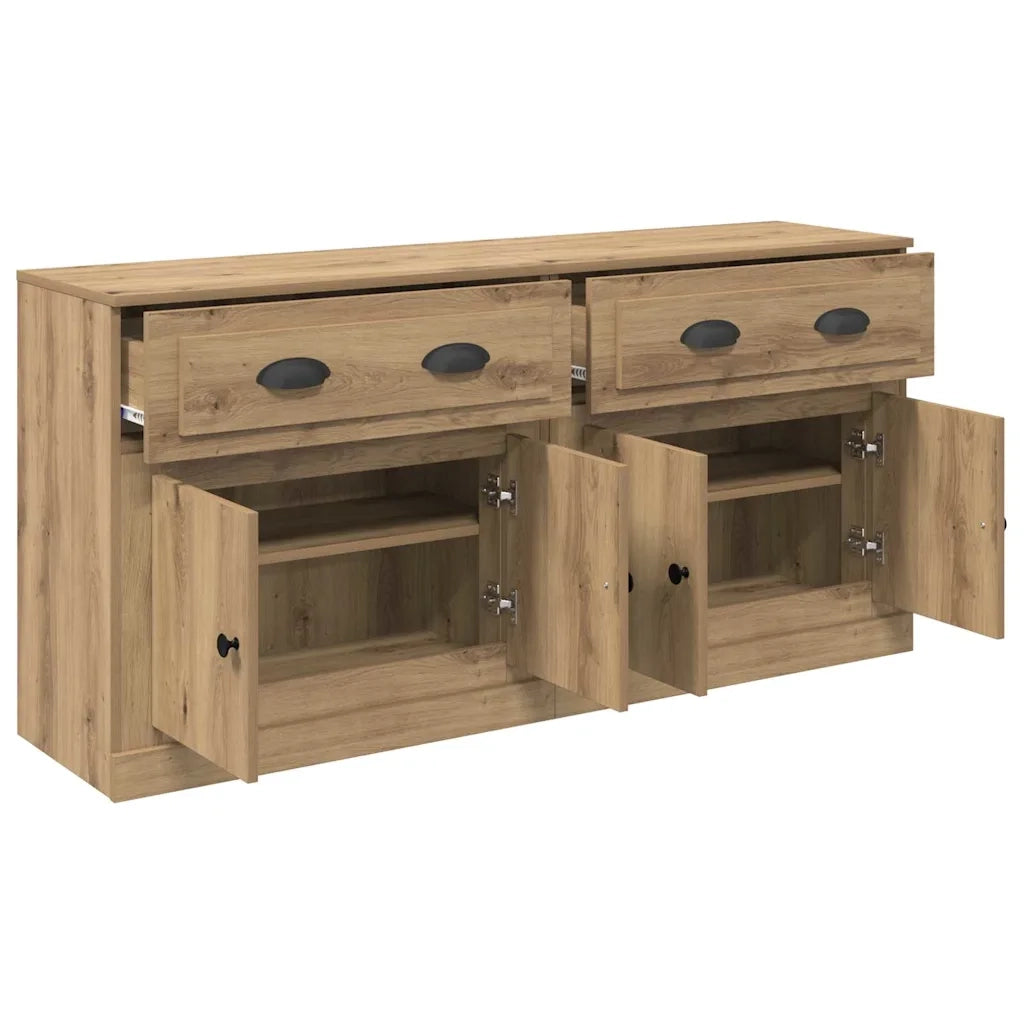 Credenza | Sideboards 2 pcs Rovere artigianale 70 x 35,5 x 67,5 cm