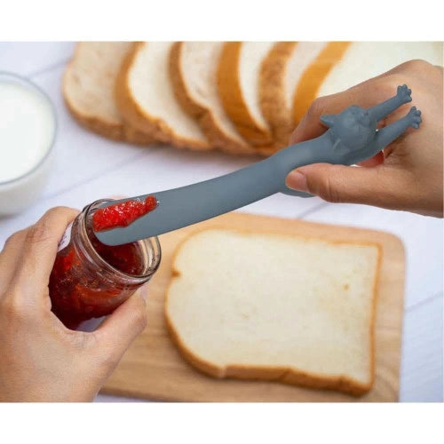 Spatola per marmellata e creme spalmabili a forma di gatto