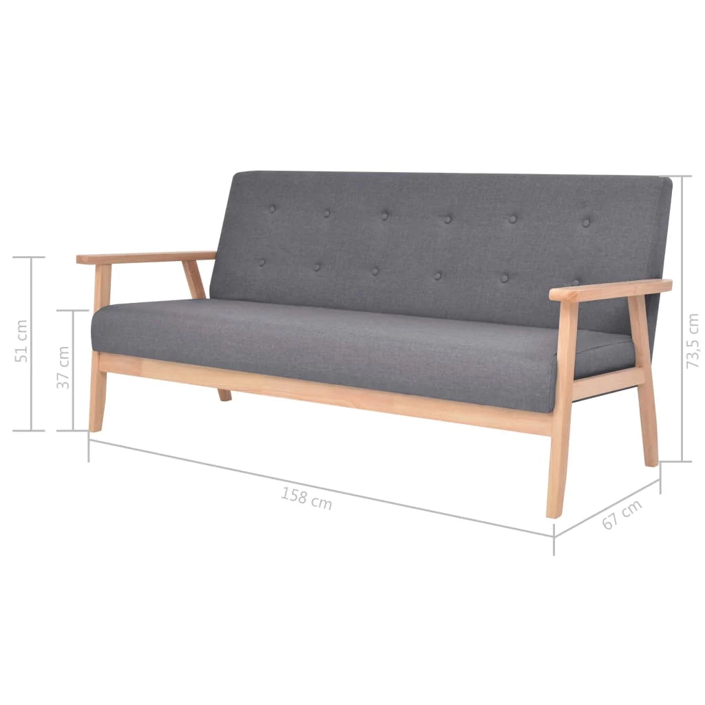 Set divano 3 pezzi in tessuto grigio scuro 02_0020859