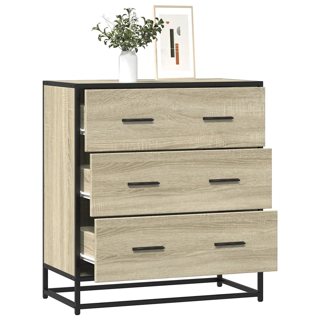 Credenza Rovere Sonoma 68x35x76 cm in Truciolato 848970