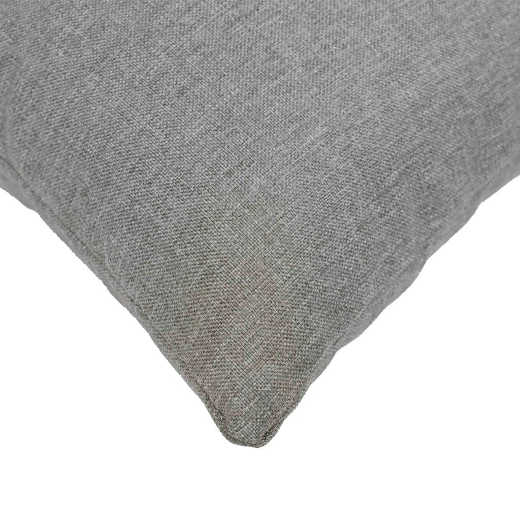 Cuscino con cuscino HEERLEN 2 pz Grigio Nuvola Tessuto 926078