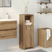Armadietto Bagno Artigianale 30x30x95 cm in Legno Multistrato 856034