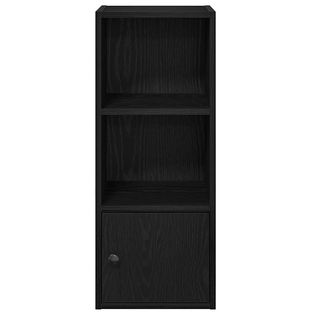 Libreria Rovere Nero 31x24x77 cm in Legno Multistrato 860329