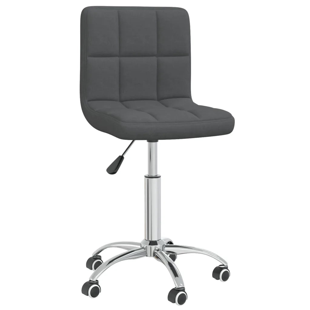 Sedia da Ufficio Girevole Grigio Scuro in Tessuto cod mxl 34080