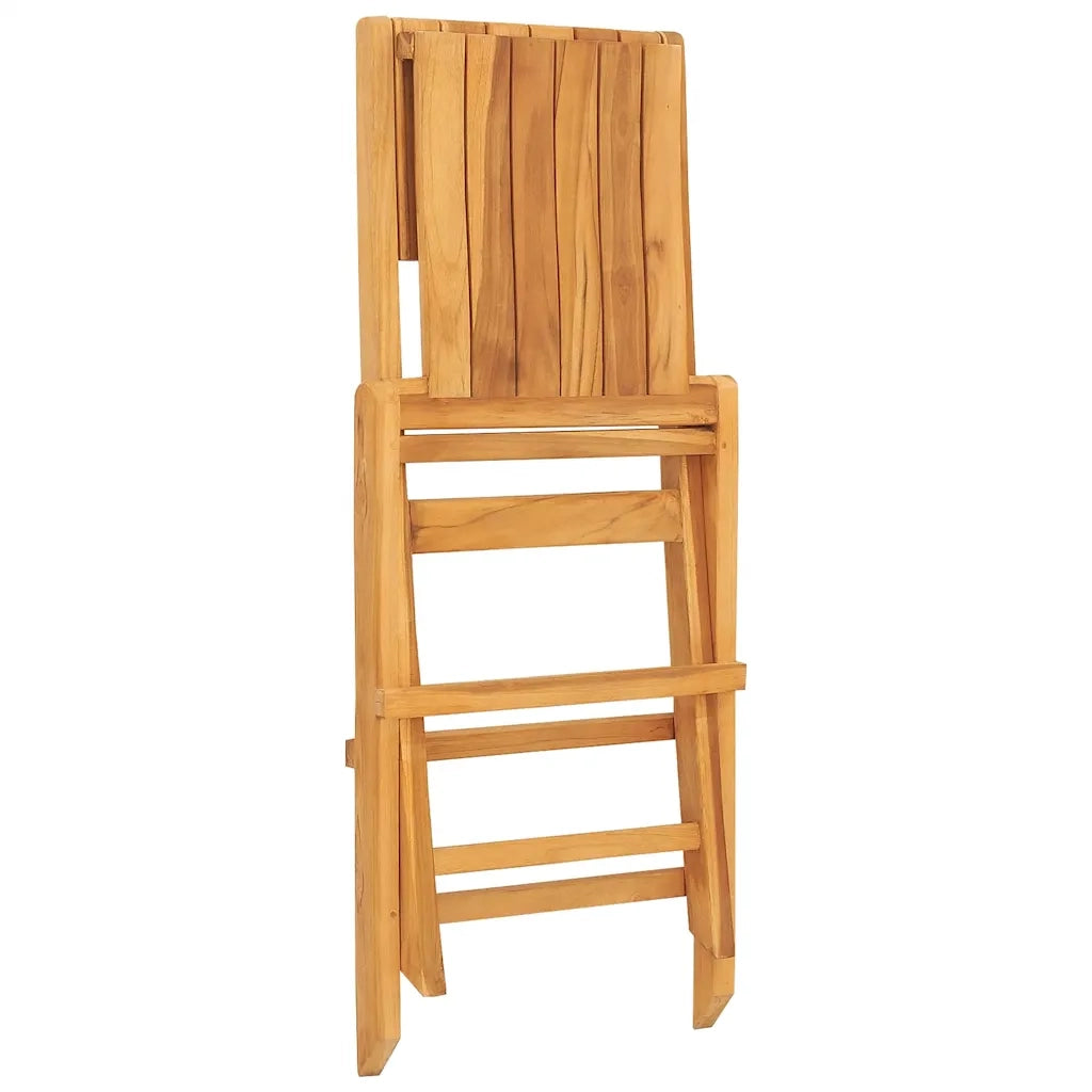 Sedie da Giardino Pieghevoli 6pz 47x61x90cm Legno Massello Teakcod mxl 100235