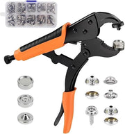Oogtangset magnetico - Incluso 200 occhi rosmuturati - Ø 10 mm - Per tende da sole, stoffe, parabrezza, zanzariere e pelle sintetica