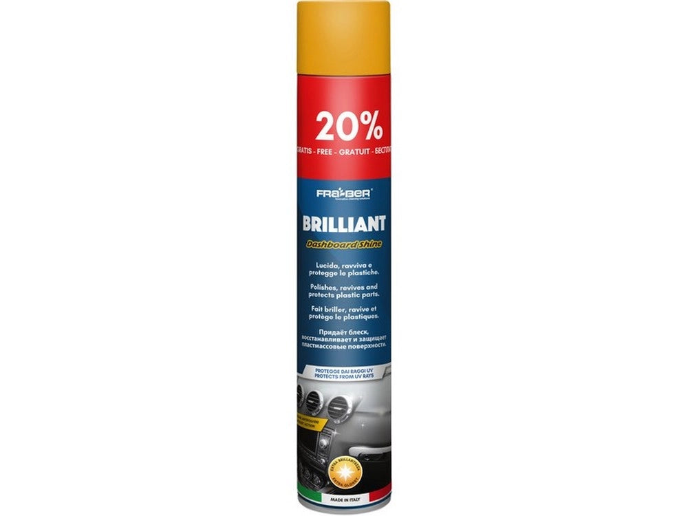 1pz lucidante protettivo per cruscotti auto ''brilliant'' ml. 750 cod:ferx.vit54997