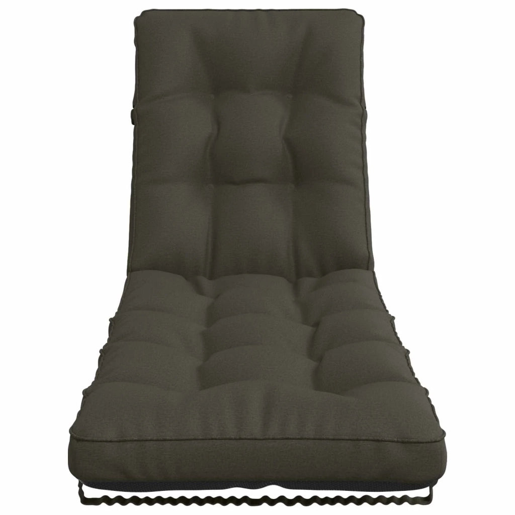 Cuscino per Lettino VIANEN 100% Poliestere Antracite 953851