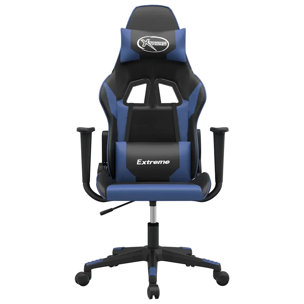 Sedia da Gaming | Sedia da e-sports Nera e Blu in Similpelle
