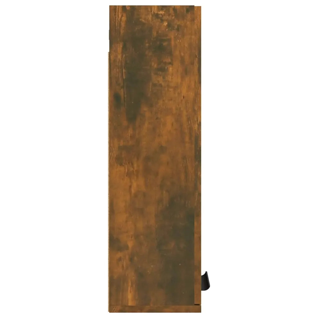 Mobile da Bagno a Parete Rovere Fumo 32x20x67 cm 817060