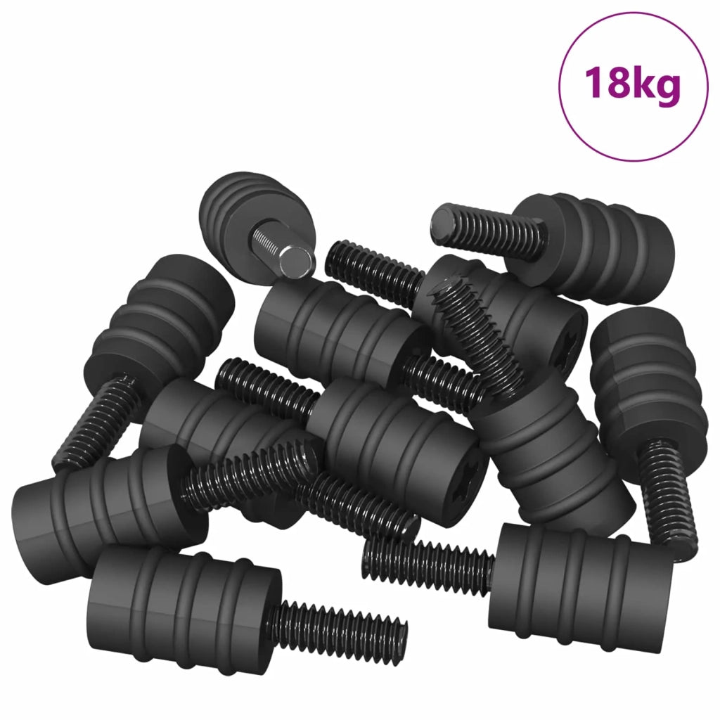 Vite di Standoff 4865 pcs Nero M4 Gomma e Acciaio 865027