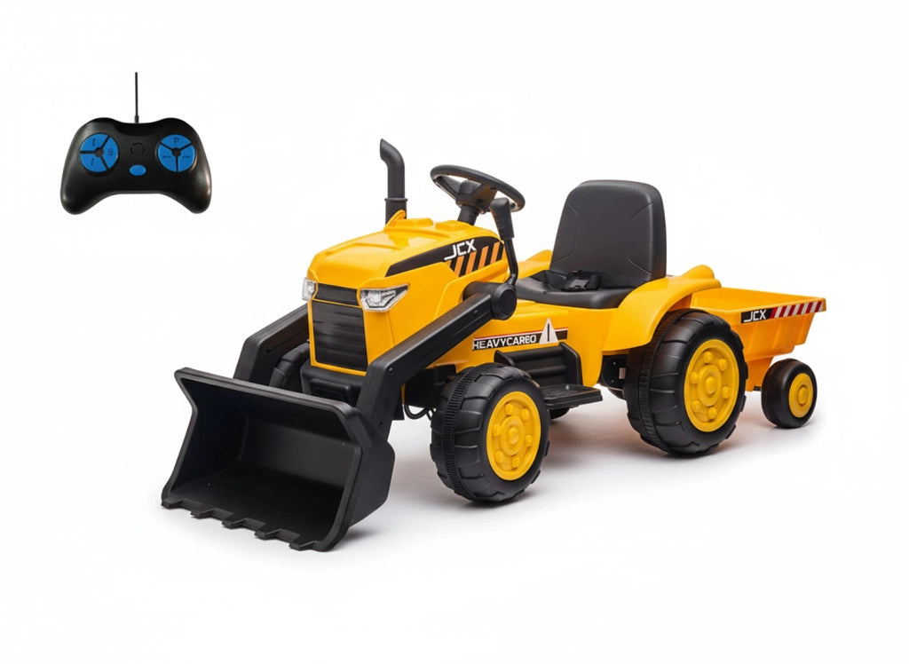 Ruspa Elettrica per Bambini 108x60x64 cm Giallo