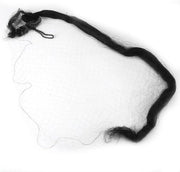 Rete invisibile per uccelli - colore rosso giapponese - rete nebbia - 20 x 20 cm - nero - modello nero