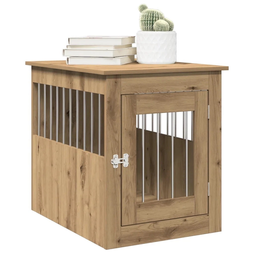 Gabbia Cani Arredamento Rovere Artigianale Legno Multistrato 857640