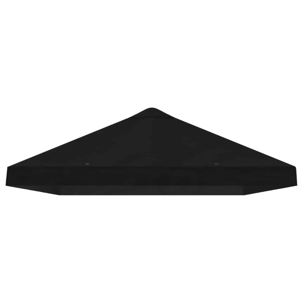 Copertura Tenda Gazebo 6 x 3 m Nero Poliestere 190 900407