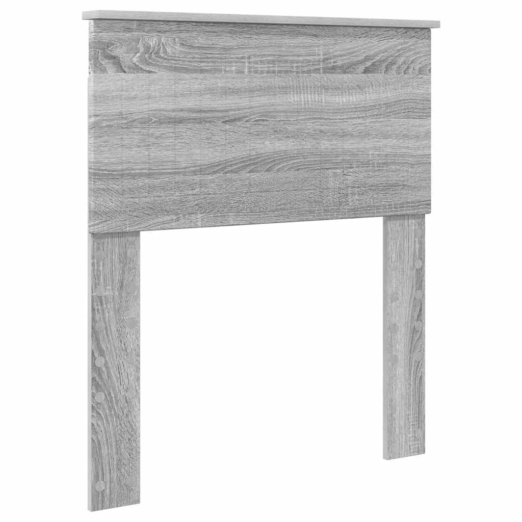 Testiera Grigio Sonoma Legno ingegnerizzato 888491