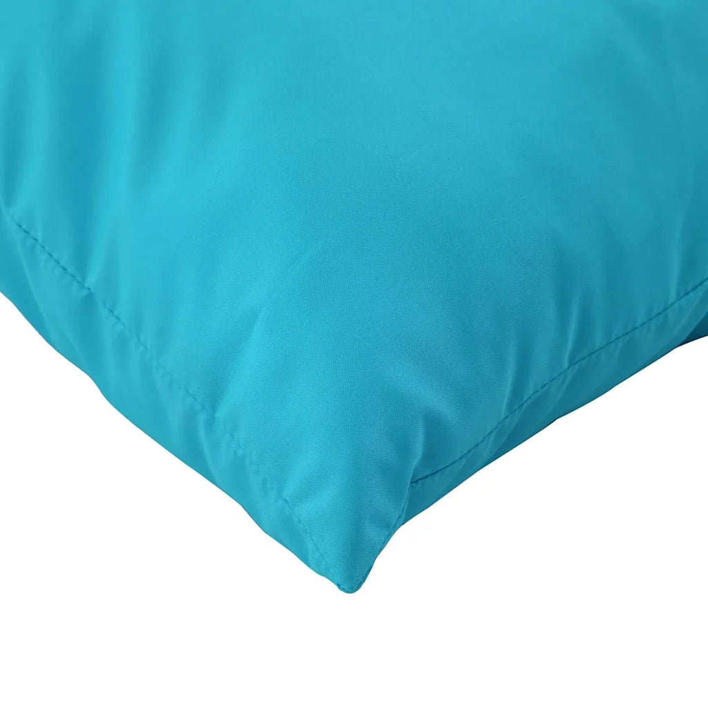 Cuscini Scatter 4 pcs Turchese 50 x 50 cm Tessuto in Poliestere