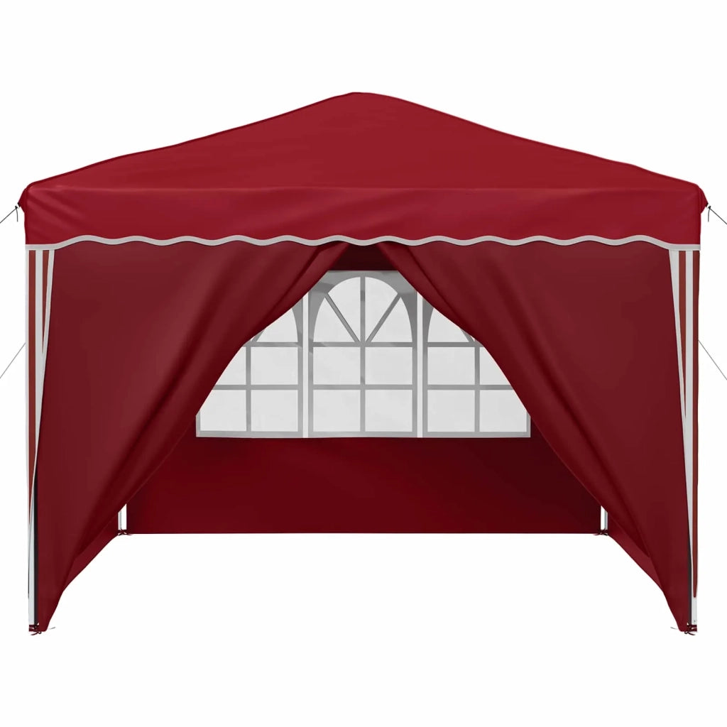 Tenda per feste a pop-up-Gazebo Borgogna 288 x 288 x 245 cm 116515
