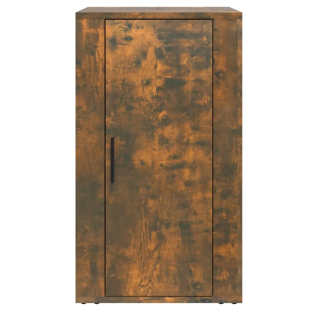Credenza Rovere Fumo 40x33x70 cm in Legno Multistrato 819417