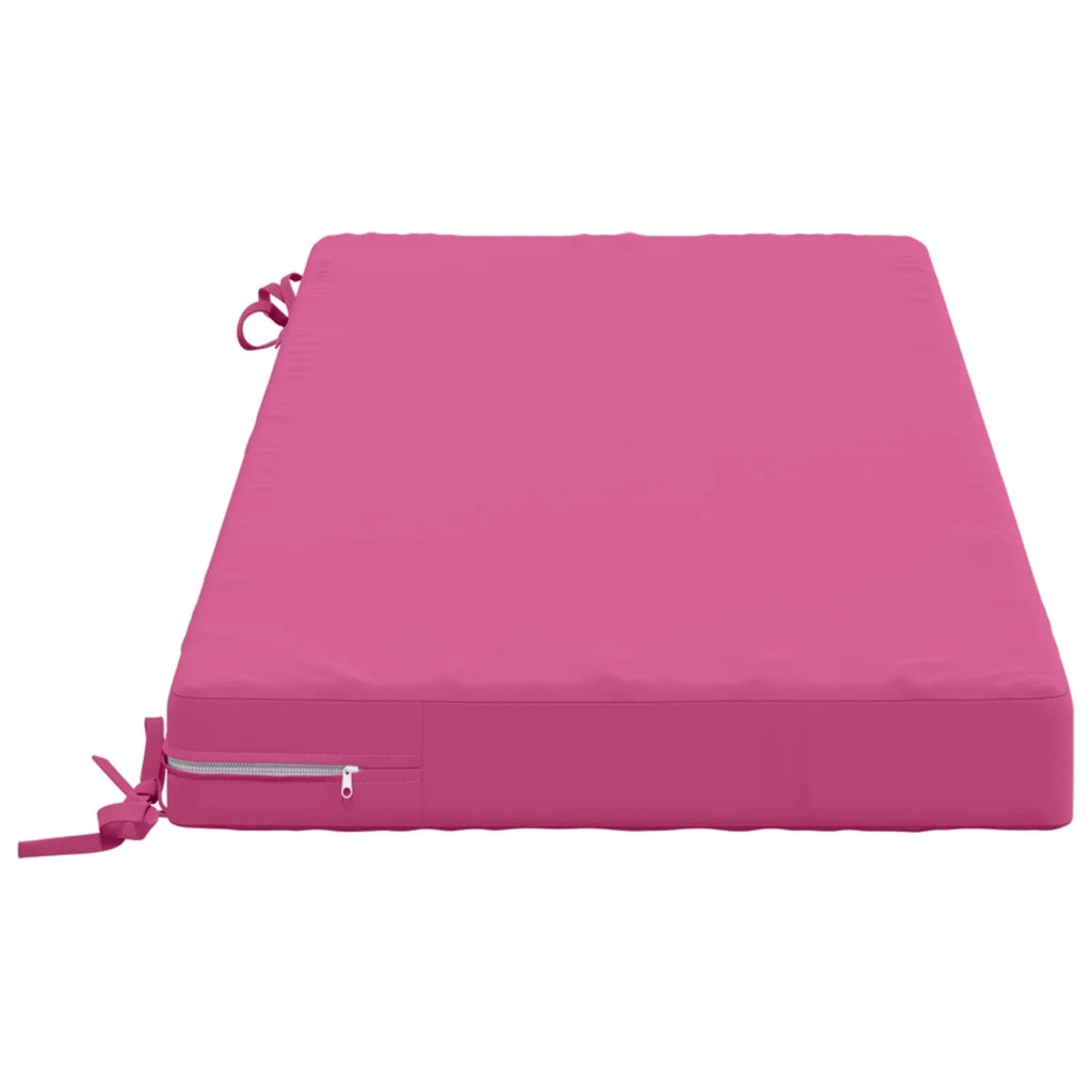 Cuscini per Panchina a 2 Pezzi SOEST 2 pz 100% Poliestere Rosa 950231