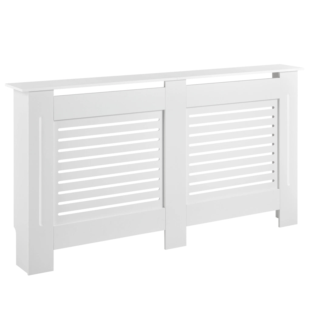 Copritermosifone Charleston Mobile Copri Radiatore Larghezza 152 cm - Bianco [en.casa]