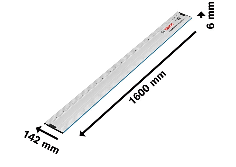 Binario di guida Bosch 32 1600 1600Z0003W – Sistema per forature con passo 32 mm