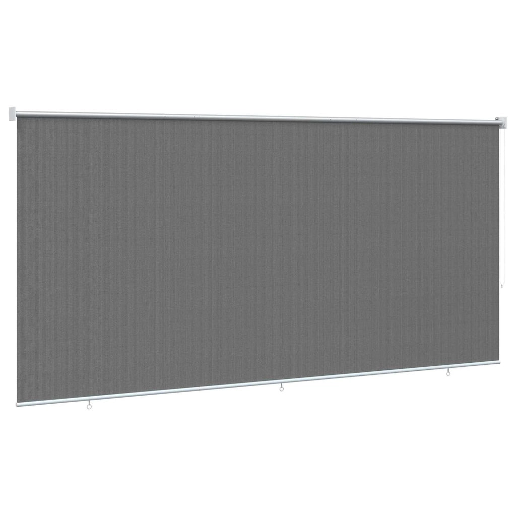 Tenda a Rullo Esterno Blocco UV 90% Grigio Chiaro 350 x 140 cm 42036127