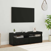 Mobile TV 2 pcs Rovere Nero 60 x 35 x 40 cm Legno multistrato 862556