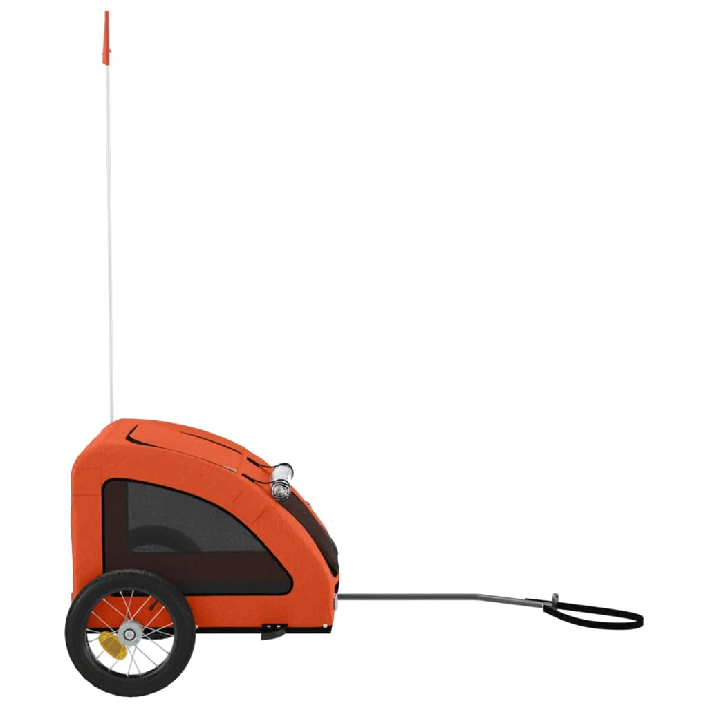 Rimorchio/carrello per animali domestici arancione 02_0044322