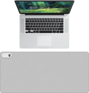 Onderlegger per scrivania riscaldante - 80 x 33 cm - con 3 impostazioni di temperatura - grigio