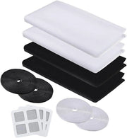 Kit di schermatura insetti per finestre - 3 confezioni, Adesivo autoadesivo - 15m x 2m, 13mx15m