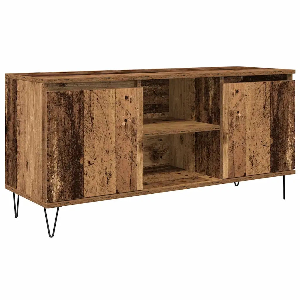 Mobile TV-Credenza per TV-Console TV Legno vecchio 104 x 35 x 50 cm Legno multistrato 484145