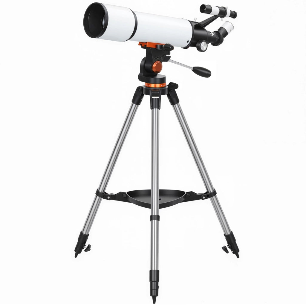 Telescopio Astronomico 80mm ¨C zephmum ¨C Bianco e Nero 92x92x130 cm