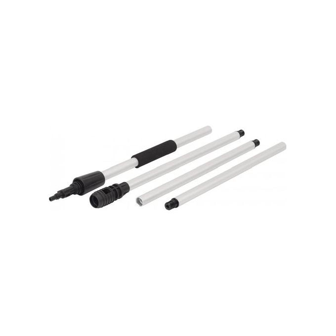 Annovi Reverberi 8016287463553 Kit Estensione Lancia 4 aste modulari in alluminio 1,6 m con attacco snodato e sonda sturatubi colore Nero
