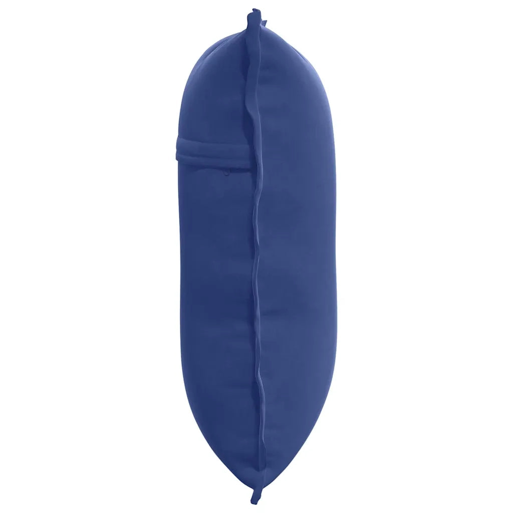 Cuscino per Schiena | Cuscino dorsale Blu Polizia 60 x 50 cm Tessuto in Cords
