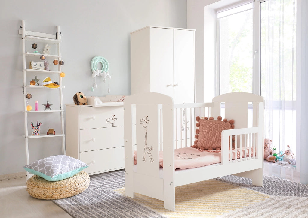 LETTINO GIRAFEE 120x60 BIANCO