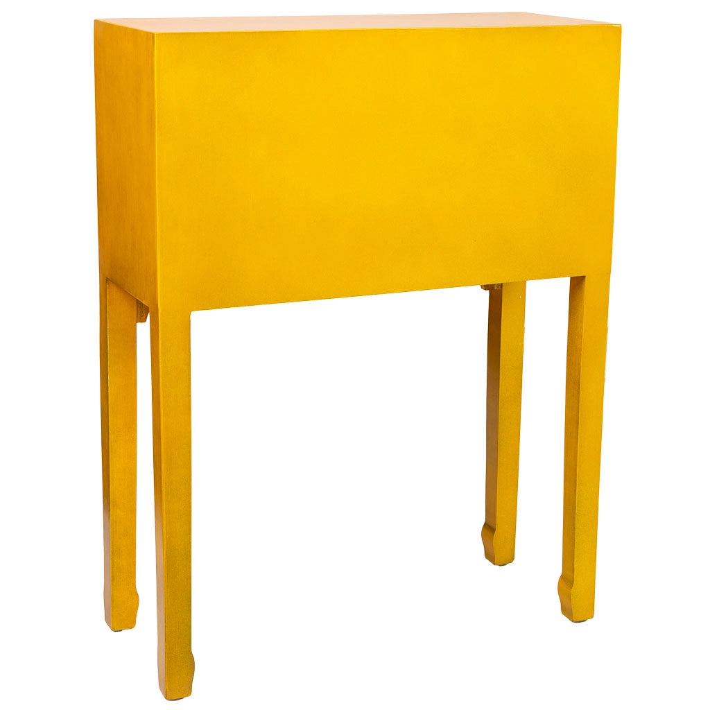 Mobile da ingresso in legno con 3 cassetti e 2 porte 63x26x83