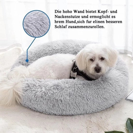 Letto per cani e gatti, Cuscino per cani e gatti, Disponibile su entrambi i lati, Dimensioni: 60x40 cm, Materiale: microfibra
