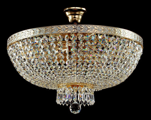Lampadario Royal Classic in Metallo Bella Oro