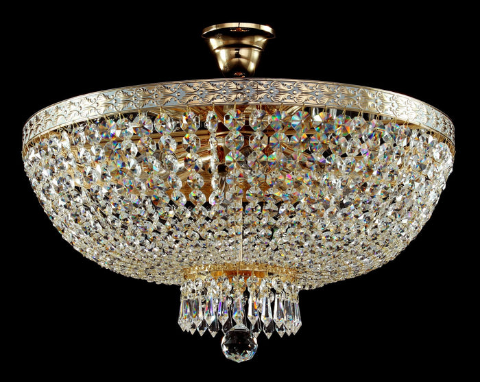 Lampadario Royal Classic in Metallo Bella Oro