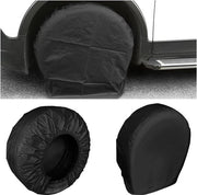 Hoezen anti-UV per ruimte - beschermhoes voor wielen waterdicht - set da 4 per caravan o auto.