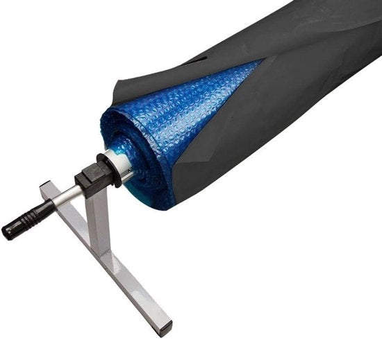 Pannello di copertura premium per piscina, tessuto impermeabile e impermeabile, con cavo di tiraggio e sistema di sollevamento.
