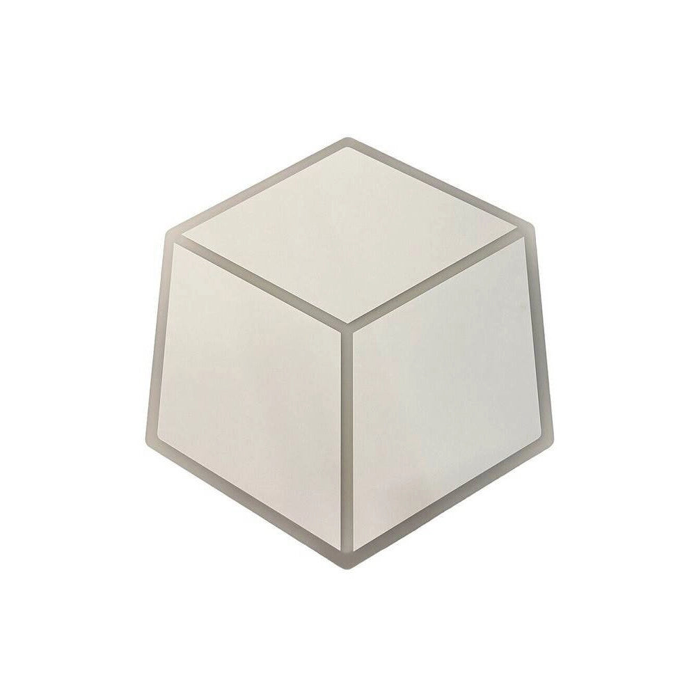 Trade Shop - Plafoniera Led Forma Cubo 3d Da Soffitto 37w Bianca 3 Colorazioni Luce C52-b3c -