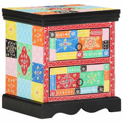 Set di 2 Comodini | Armadio da Notte | Mobiletto da notte con cassetto Multicolore 40 x 35 x 45 cm