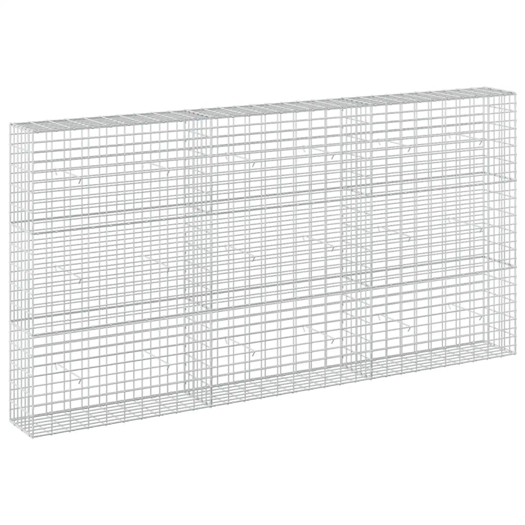 Gabione con Filo da 3,5 mm e Rete da 5x10 cm 300x30x150 cm 3462744
