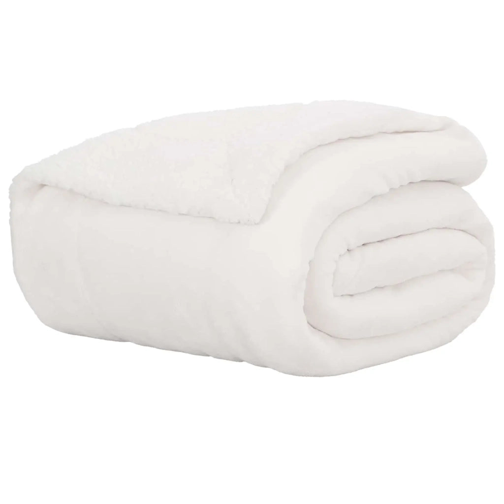 Coperta Bianco 240 x 270 cm Panno