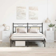 Comodini 2 pz Bianco 38x35x56 cm in Legno Ingegnerizzato 800451