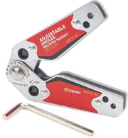 Magnetizzatore con Angoli Regolabili 20°-200° - Sostegno Magnetico - Strumento di Posizionamento - Chiave a Lama - Alta Potenza Magnetica - Lavorazione Efficiente - Posizionamento Laser